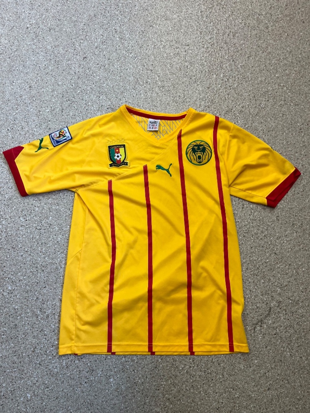 PUMA Cameroon FIFA South Africa World Cup Soccer Jersey Size XL 2010s Polyester